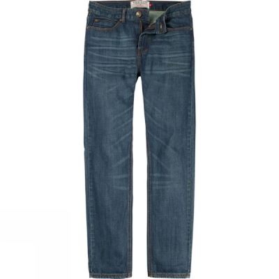 Pantalones Vaqueros Brakeburn Classic Straight Fit Hombre - Azules Oscuro - Chile TGO915067